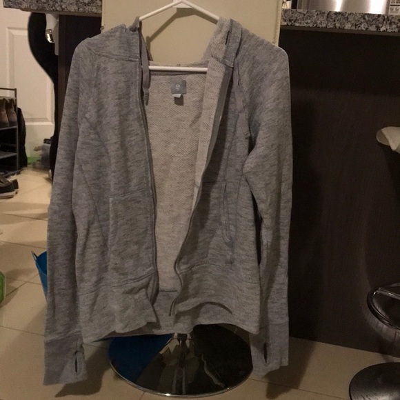 Grey Zip-up Sweater - Picture 1 of 1